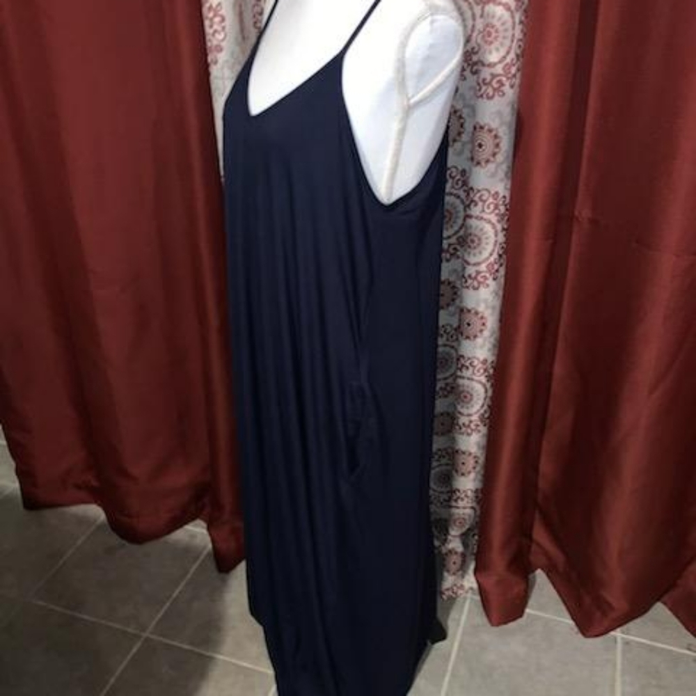 Blue Cocoon Maxi Dress - Picture 4 of 5